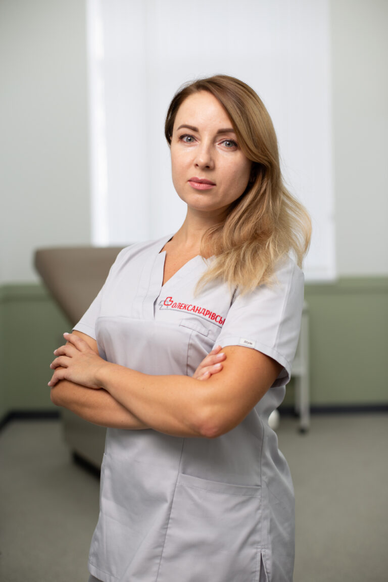 Лікар-гінеколог Крячко Інна Олександрівна, Олександрівська лікарня