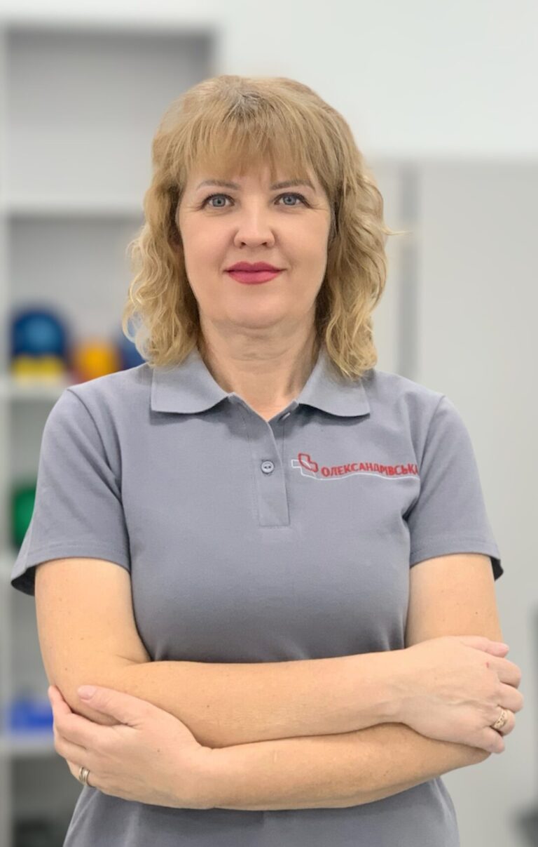 Асистент фізичного терапевта Корочкіна Тетяна Іванівна, Олександрівська лікарня